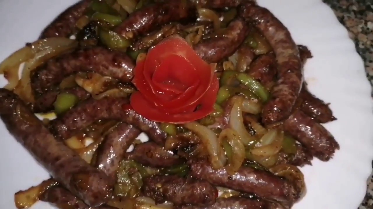 سجق بطريقة سهله وسريعه والطعم خطيرر🌭🌭 - YouTube