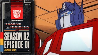 Autobot Spike | Transformers: Generation 1 | Season 2 | E01 | Hasbro Pulse