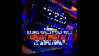 Tonecraft Bundle Vol. 1 for Kemper Profiler #kemperamps #kemperprofiler