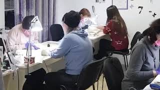 Рабочий процесс .Курсы маникюра. Рабочий процесс .Курсы маникюра.