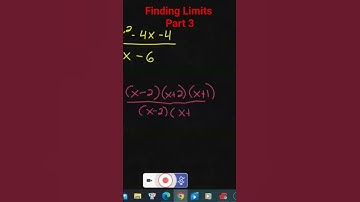 Finding Limits Part 3 #calculus #limits #maths #shorts