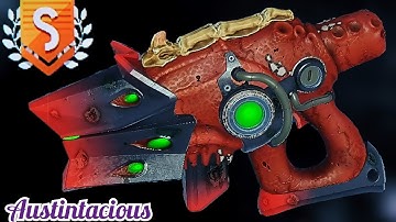 RARE Doom-Like S-Class Alien Multitool with "Wriggling" Moving Bone Animation | Red & Black | EUCLID
