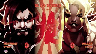 Hattrick (Weishan) vs IceBear (Urdah) Season 4 Week 3 | Rushdown Revolt