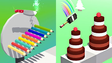 MAX MAX LEVELS Slice It All 🍀💥: All Levels Gameplay Walkthrough Android ,iOS NEW UPDATE #gameplay