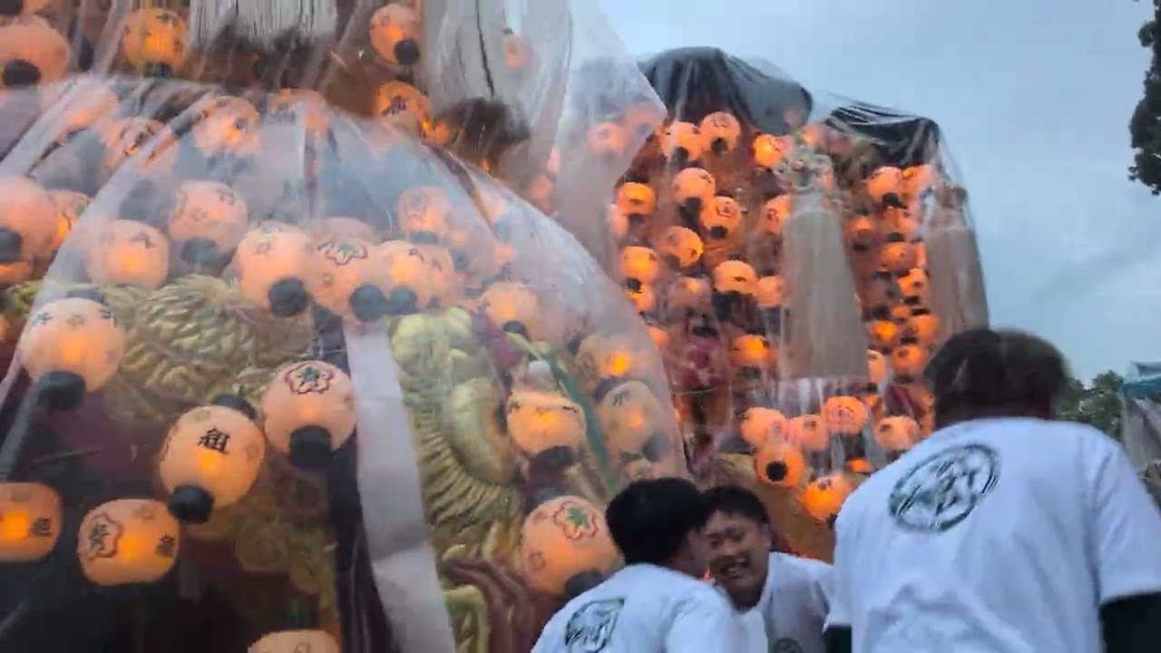 西条祭り 石岡神社祭礼 野々市 竹内 20251015 石岡神社 御旅所　