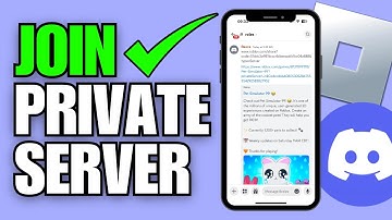 How To Join Roblox Private Server Links on Discord (Mobile)