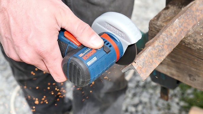 Bosch gws 12v-76 / cordless mini angle grinder 