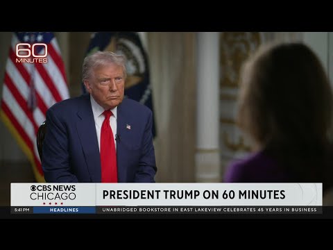 Trump interviewed on “60 Minutes” for first time in 5 years