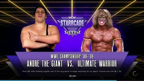 WWE 2K22 Ultimate Warrior Vs Andre The Giant