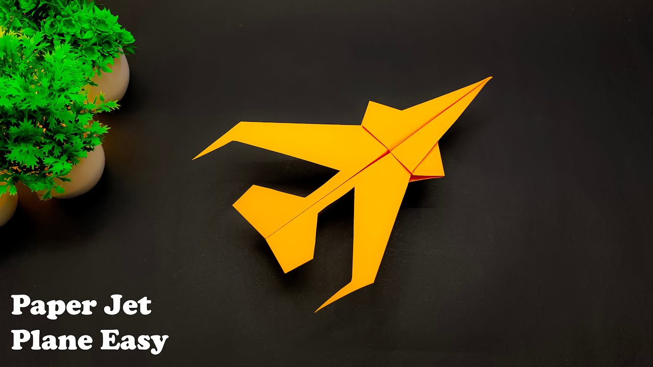 how-to-make-a-good-aeroplane-paper-airplane-jet-super-easy-easy