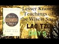 Hua Hu Ching/ Lao Tzu/Day 5/ Wisest Alchemist Sage/Original Inspiration for Taoism / Daoism Laozi