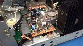 Vintage Marantz 2265 Home Stereo Silver Face Receiver Buzzing No Output Speaker Protect Board Repair