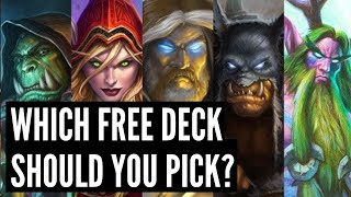 What is the BEST FREE Hearthstone deck for NEW and RETURNING players in Showdown in the Badlands!