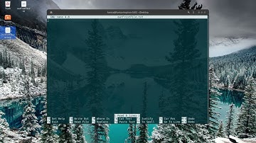 nano Text Editor | Learn Linux command line in an hour