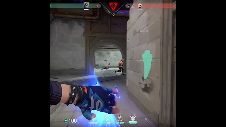 -999 iq enemy deadlock #valorant #valorant3k