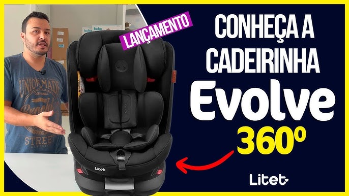 Cadeira de Carro Maxi Baby Deluxe Rotação 360°, Sistema Isofix e