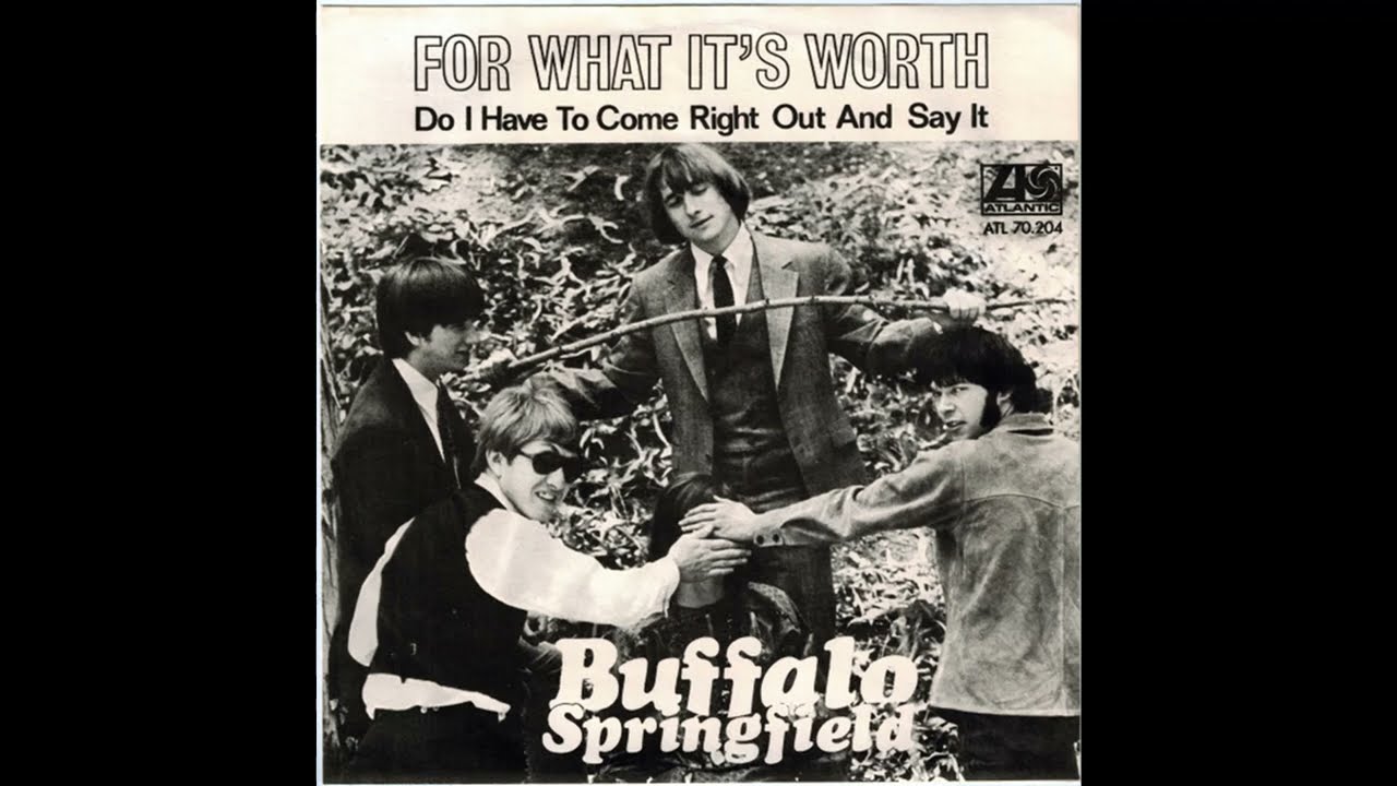Buffalo Springfield - For What It's Worth (1966/67) Single - YouTube