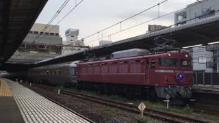 【JR】8010レ EF81-81+E26系12B『カシオペア紀行(回送)』大宮発車