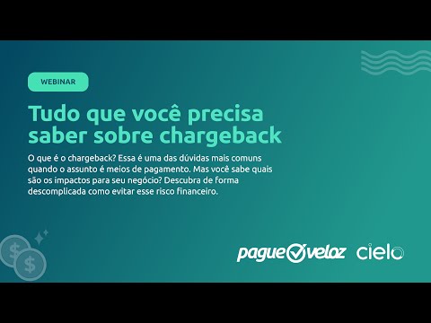 [Webinar] Tudo que você precisa saber sobre chargeback