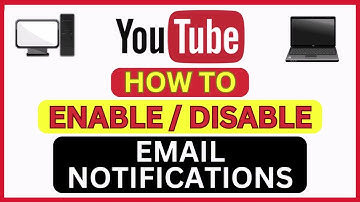 How to Enable Or Disable Email Notifications on YouTube | PC | Step-by-Step Guide! 👌