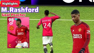 Highlights | M.Rashford | Goal Poacher  |#efootball2024