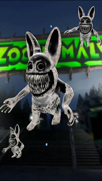 Zoonomaly Trio vs real animals  #zoonomaly  #realanimals  #animals