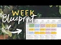 Managing My Time With the Week Blueprint Method