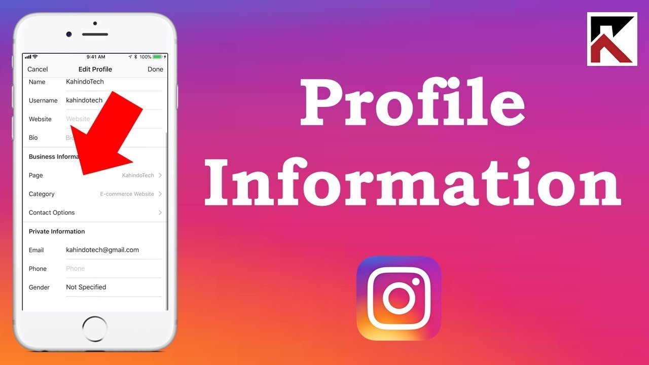 instagram visit profile update