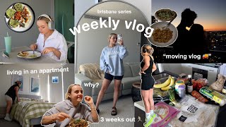 weekly vlog | moving into an apartment | 3 weeks out | unpacking | early mornings | conagh kathleen