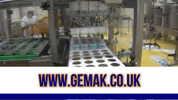 offline collation robot for pre formed cups