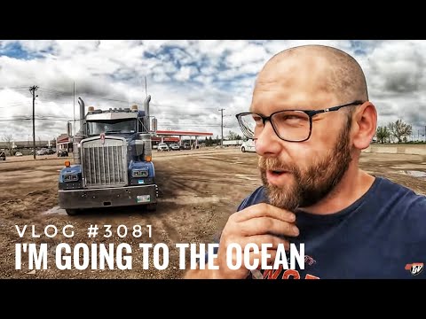 I'M GOING TO THE OCEAN | My Trucking Life | Vlog #3081