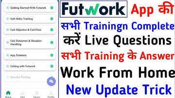 Futwork All Training quiz answers in One video| Futwork | Updated telequiz answers | calling work