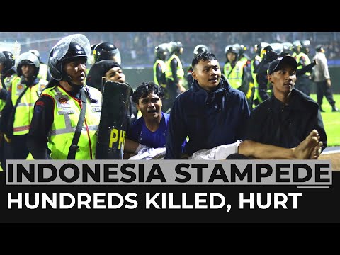 Hundreds killed, hurt in stampede at Indonesia football match