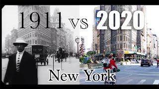 OLD NEW YORK in 1911 VS NOW What changed in 110 years