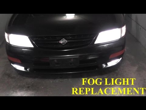 Nissan Maxima  Fog Light Bulb |  Infiniti I30 Fog Light Bulb Replacement HD