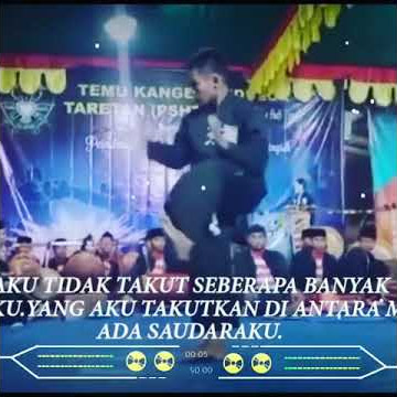 story wa keren PSHT,  memainkan pedang keren