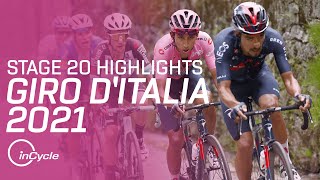 Giro d'Italia 2021 | Stage 20 Highlights | inCycle