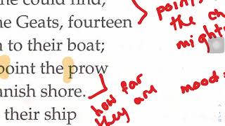 Alliteration Annotate Beowulf