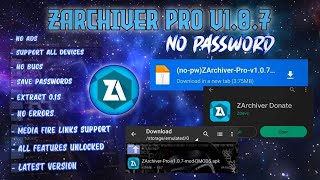 ZArchiver Pro 1.0.7 🔥 LATEST VERSION | Ultra Compress - Fast Extract - No Bugs - Work All Devices screenshot 4
