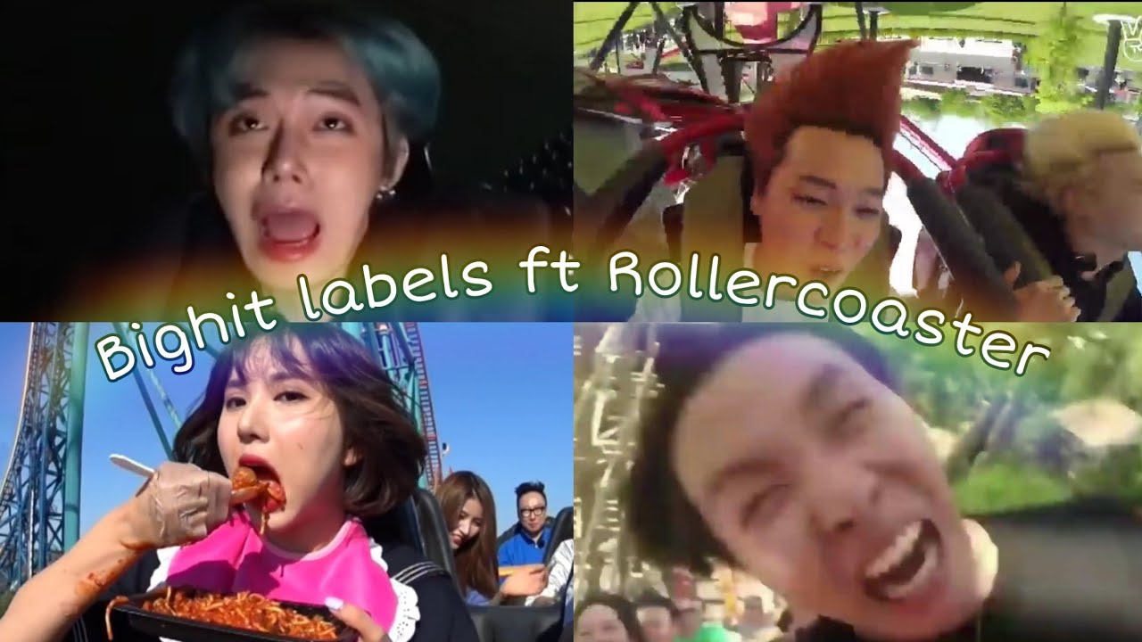 don't let them ride the roller coaster!!  Seriously ever!! (BTS Gfriend TXT funny video)