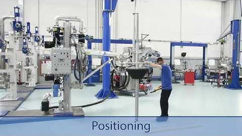 Tanker Truck Loading. Carbis Loadtec Waste Solvent Loading Arm and Metering System