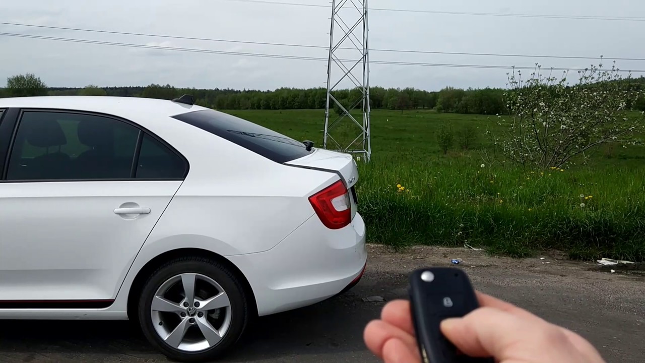 Automatyczne otwieranie klapy bagażnika Skoda Rapid