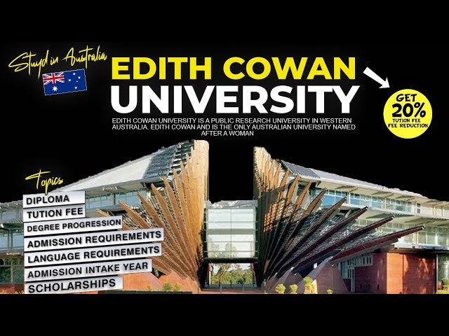 Edith Cowan University #studyabroad  #overseaseducation  #studyinaustralia