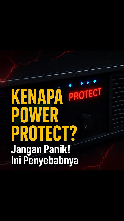 Kenapa power amplifier kamu tiba-tiba protect?? apa penyebabbnya ??   #viralshort #sound #fyp