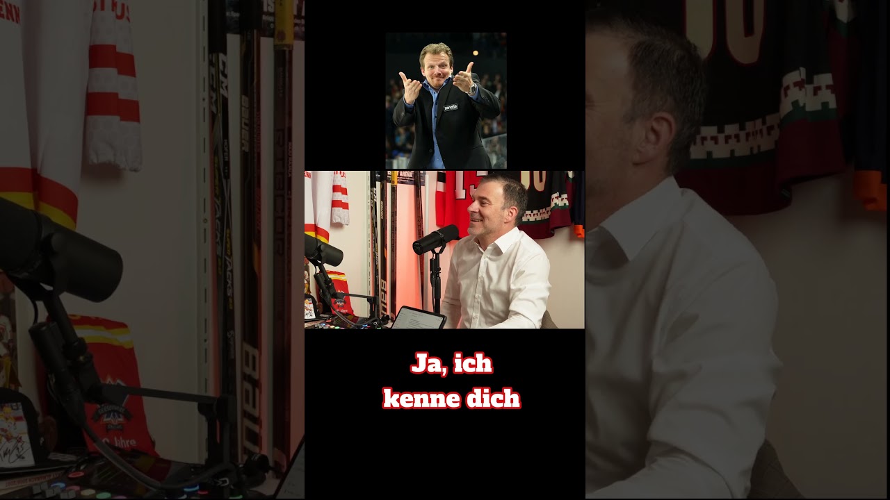 Kevin Schläpfer erklärte dem 14-jährigen René Furler, auf was es im Sommertraining ankommt. #ehcbiel