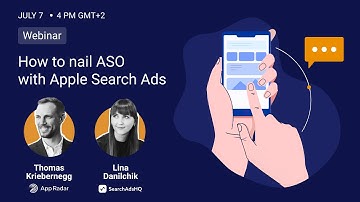 How to Nail ASO with Apple Search Ads