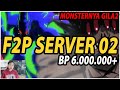 🔥🔥FREE PLAYER SERVER 02 DENGAN BP 6JUTA (MONSTERNYA GILA) - ONE PUNCH MAN:The Strongest