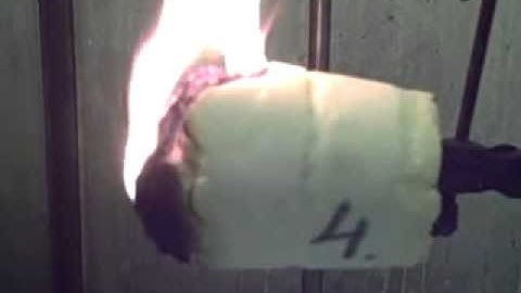 Labory Fire Test of Polyurethane foam
