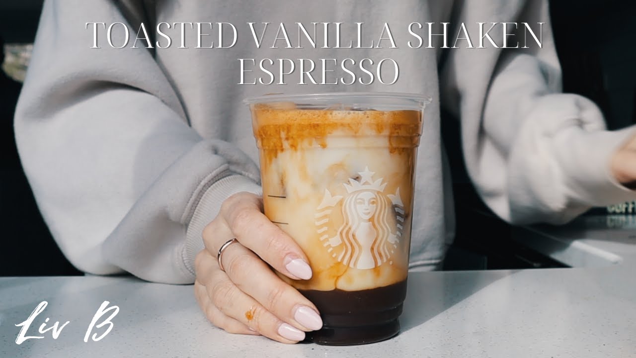 Iced Toasted Vanilla Oatmilk Shaken Espresso {Starbucks Copycat}