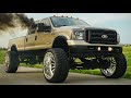 Girlfriend’s F350 Gets GIANT $25,000 Wheels